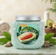 Скраб для тела Wokali Avocado WKL750, 500 мл