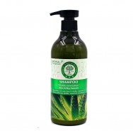 Шампунь с экстрактом алоэ Plant Natural ALOE Wokali 550мл