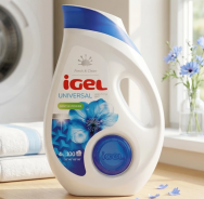 Гель для стирки iGEL Universal, 4 л / до 100 стирок