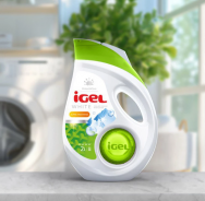 Gel de rufe albe iGEL White, 2 l / până la 50 de spălări